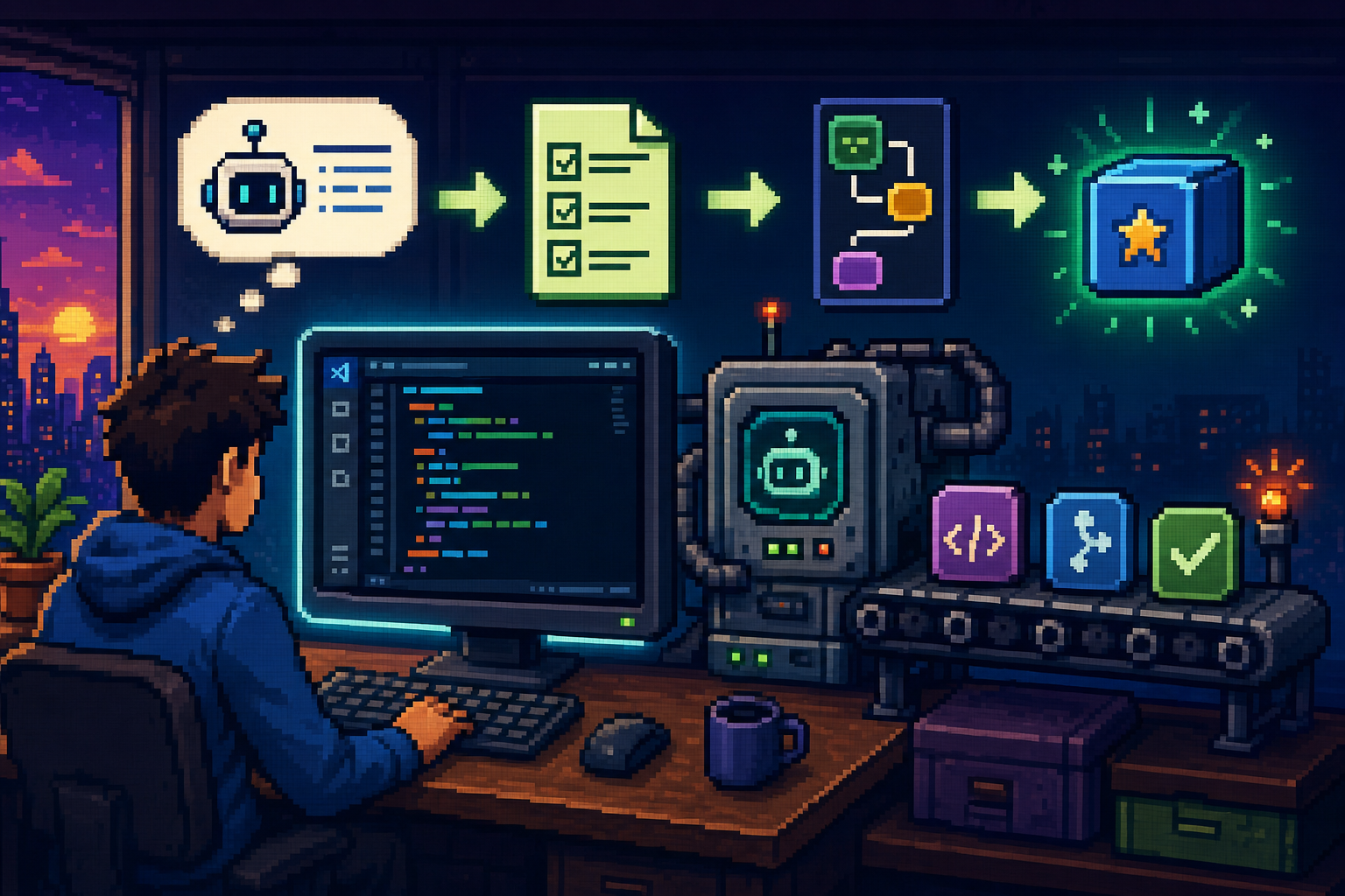 From prompts to pipelines: agentic AI in VS Code