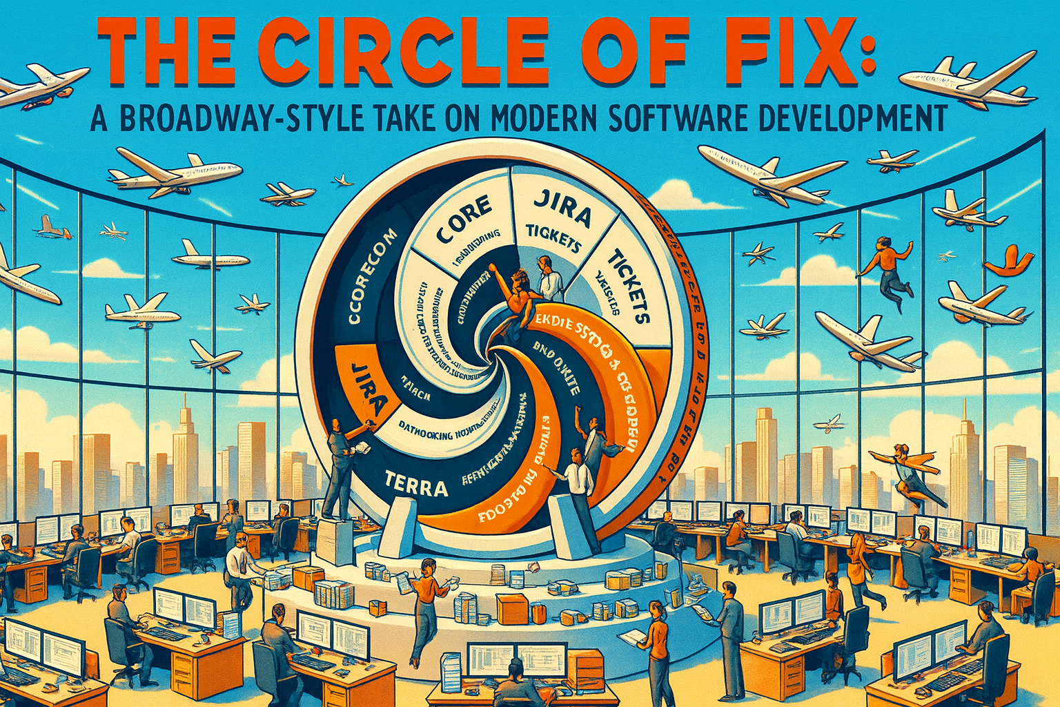 The Circle of Fix: A Broadway-Style Take on Modern Software Development